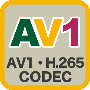 AV1・H.265 コーデック